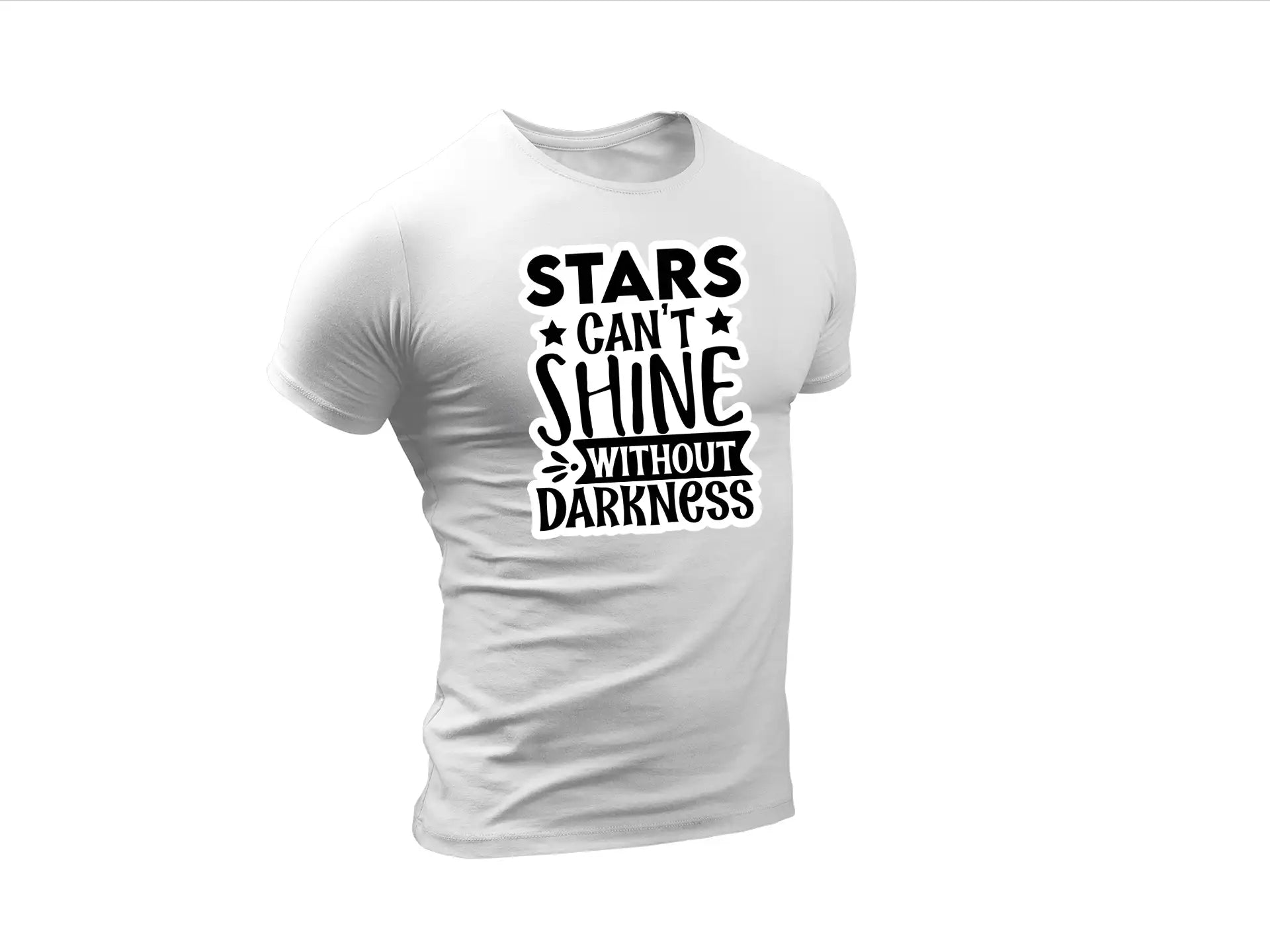 Stars Shine Darkness SVG Quotes SVG