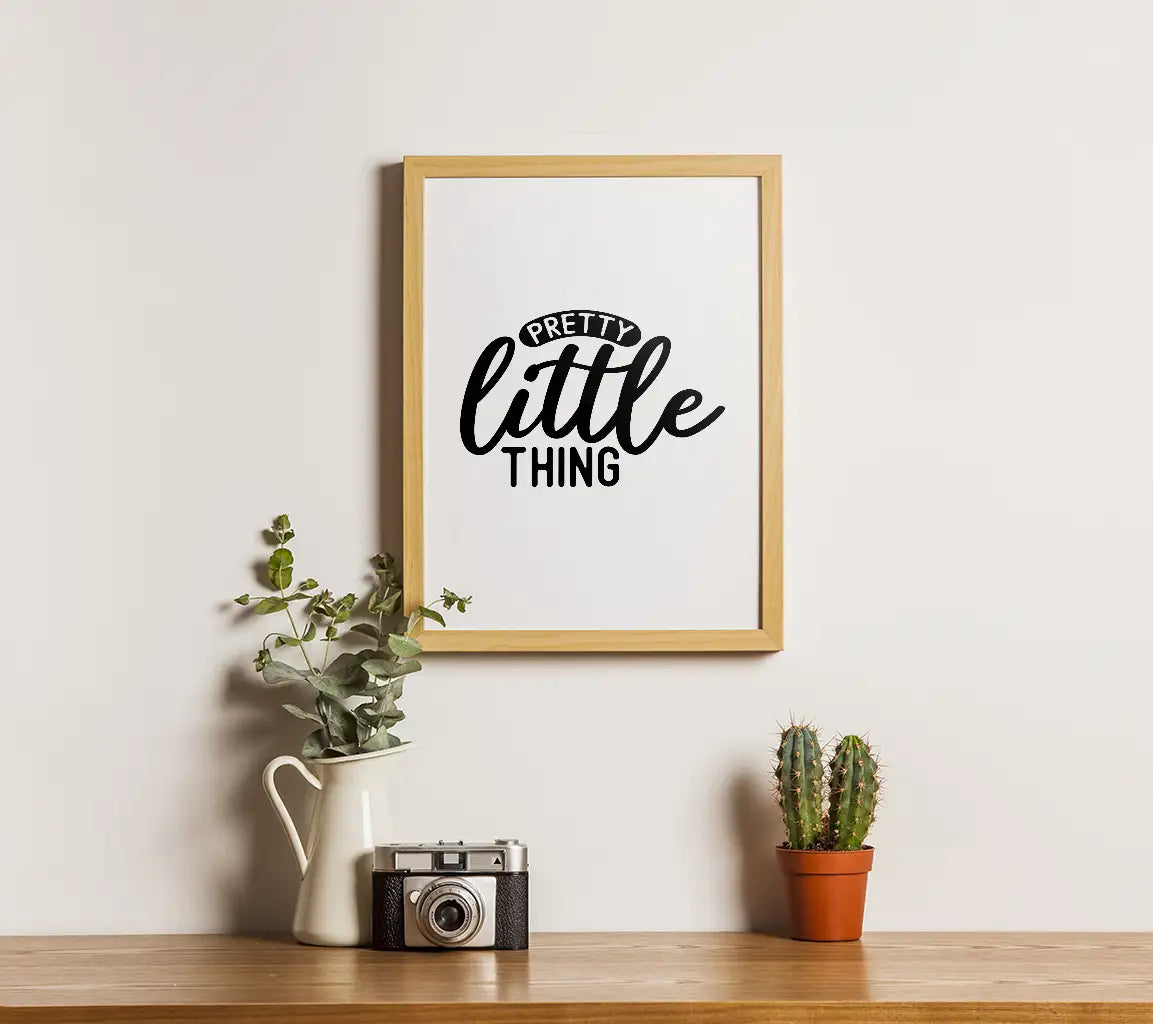 Pretty Little Thing SVG Sticker SVG