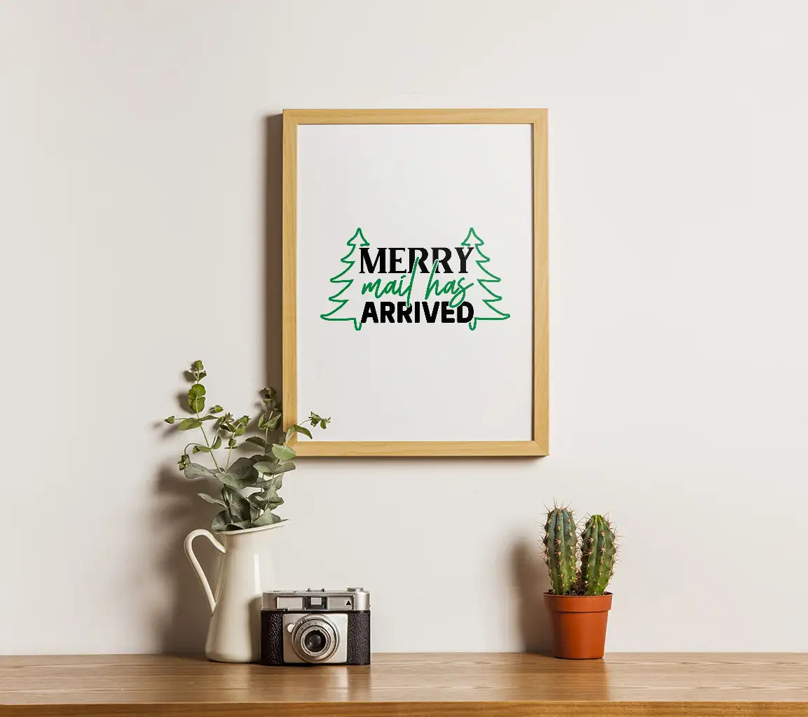 Merry Mail SVG Stickers SVG