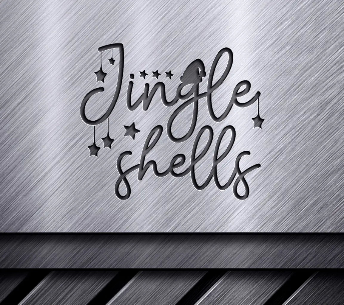 Tropical Christmas Jingle Shells SVG SVG