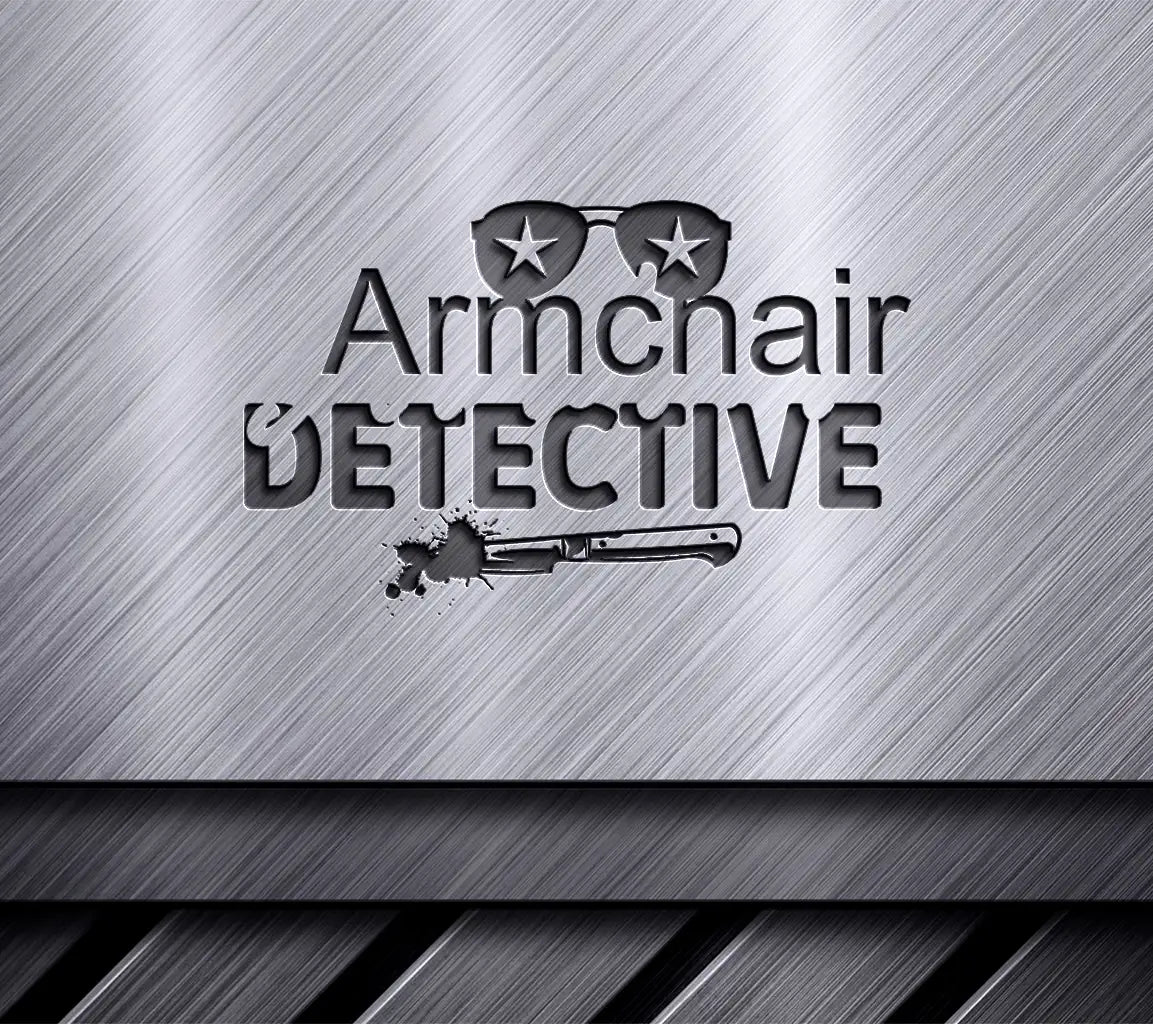 Armchair Detective SVG Design SVG