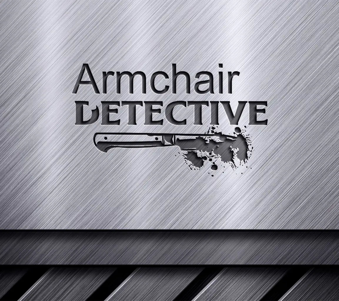 Armchair Detective SVG Design SVG