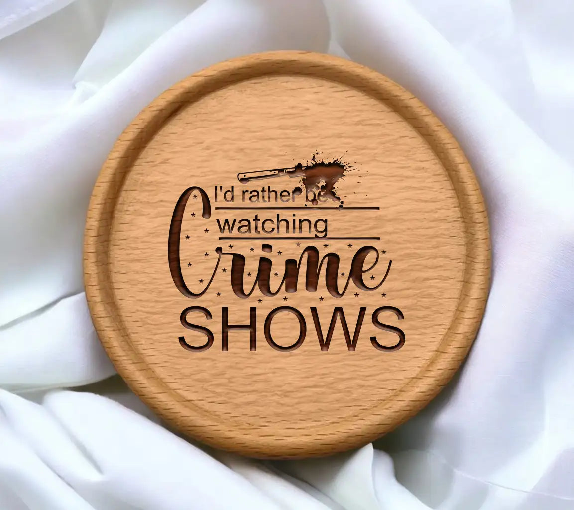 Crime Show Lover SVG SVG