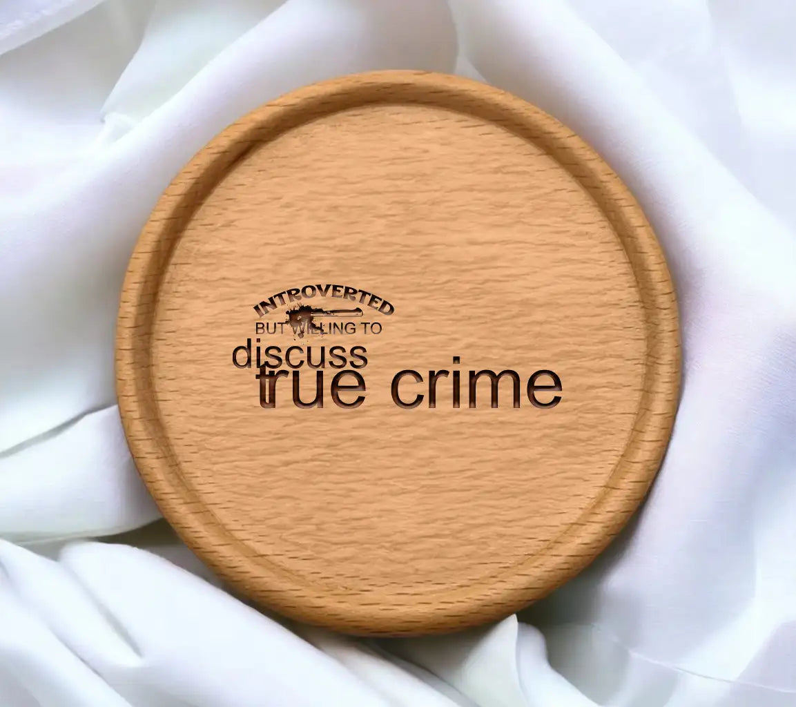 Introverted True Crime SVG Design SVG