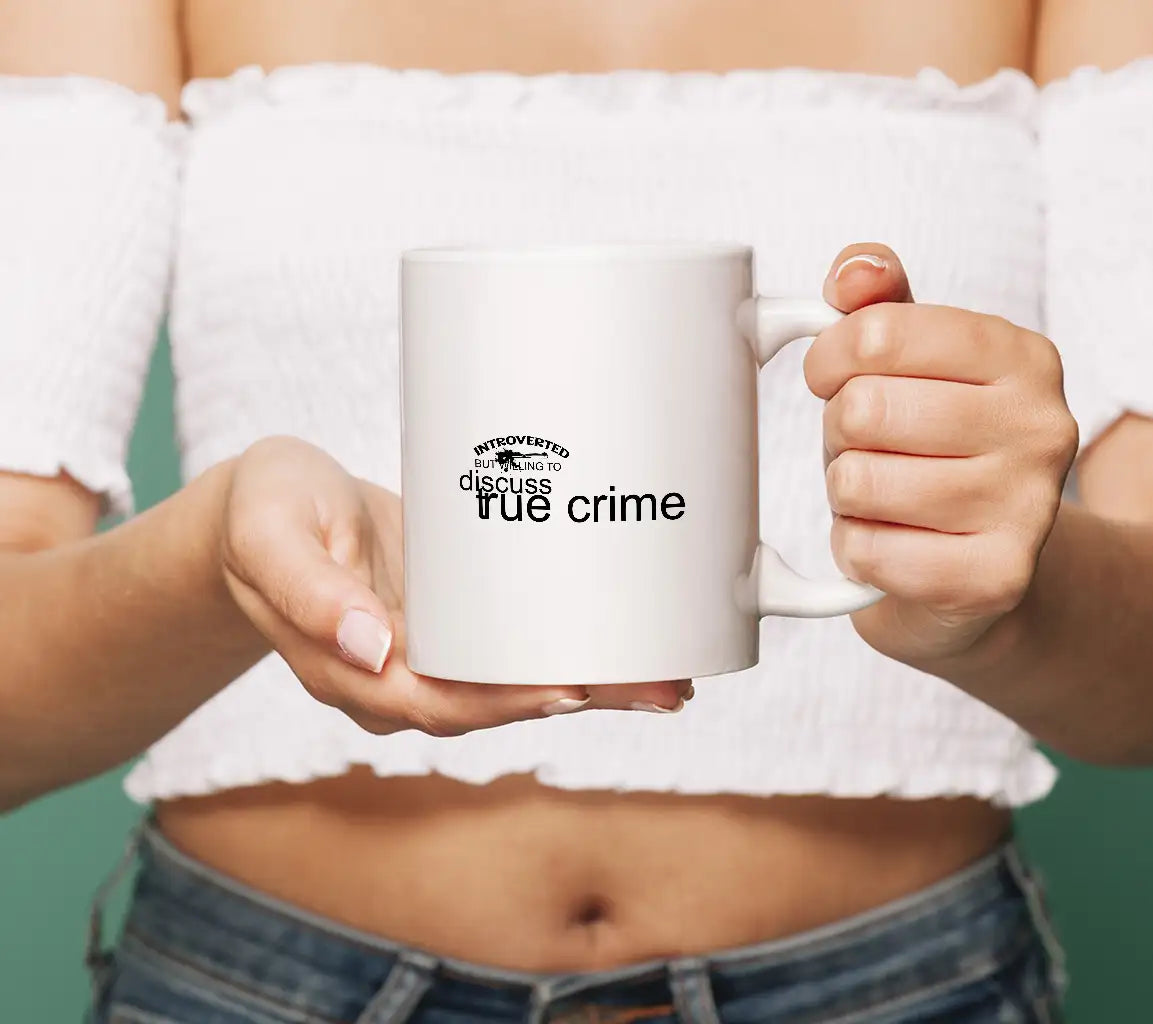 Introverted True Crime SVG Design SVG