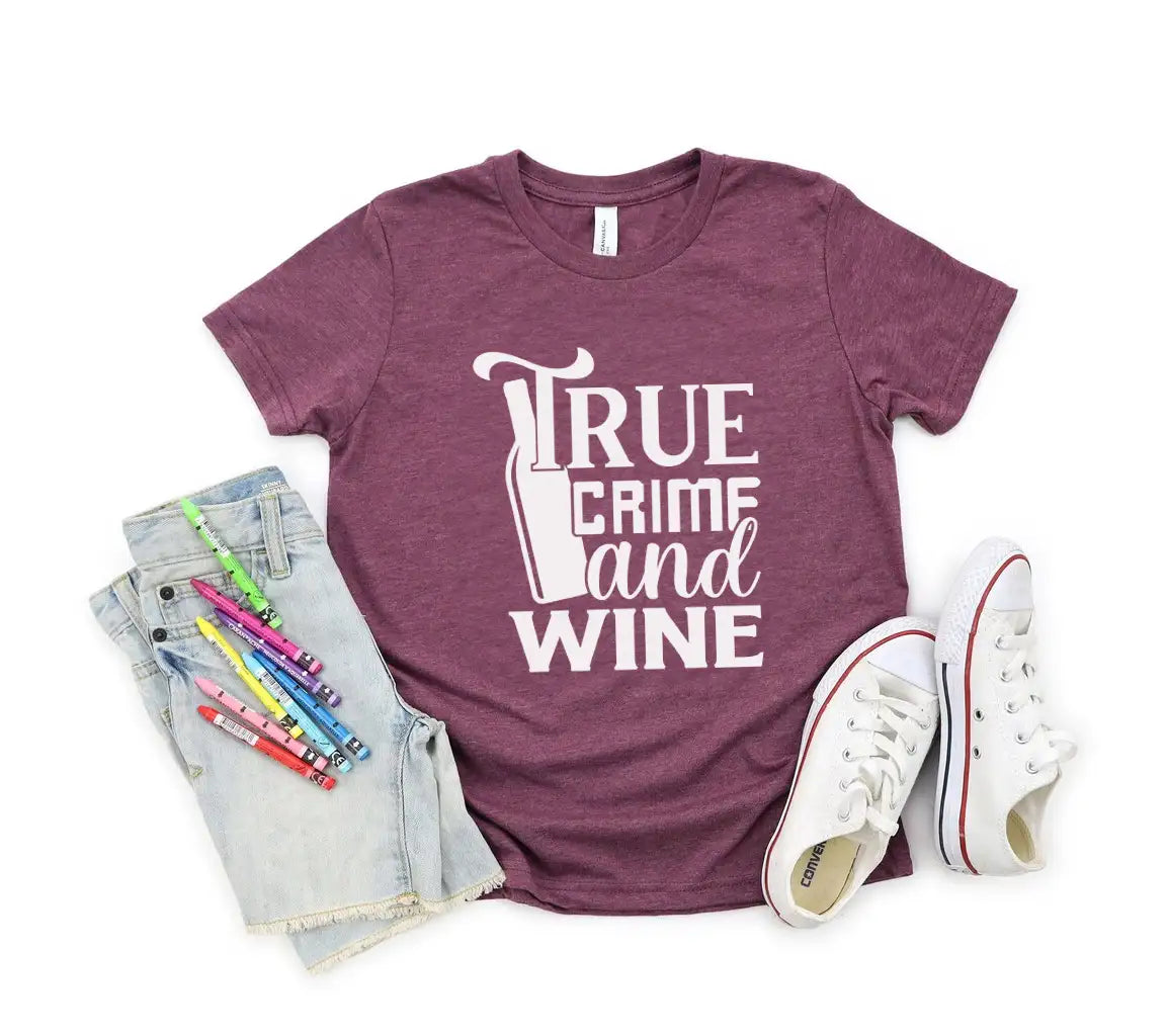 True Crime Wine SVG Design SVG