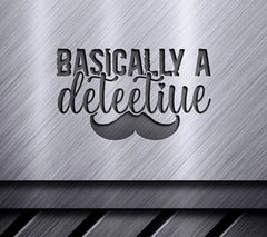 Mustache Detective SVG Design SVG