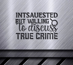 True Crime Discussion SVG SVG