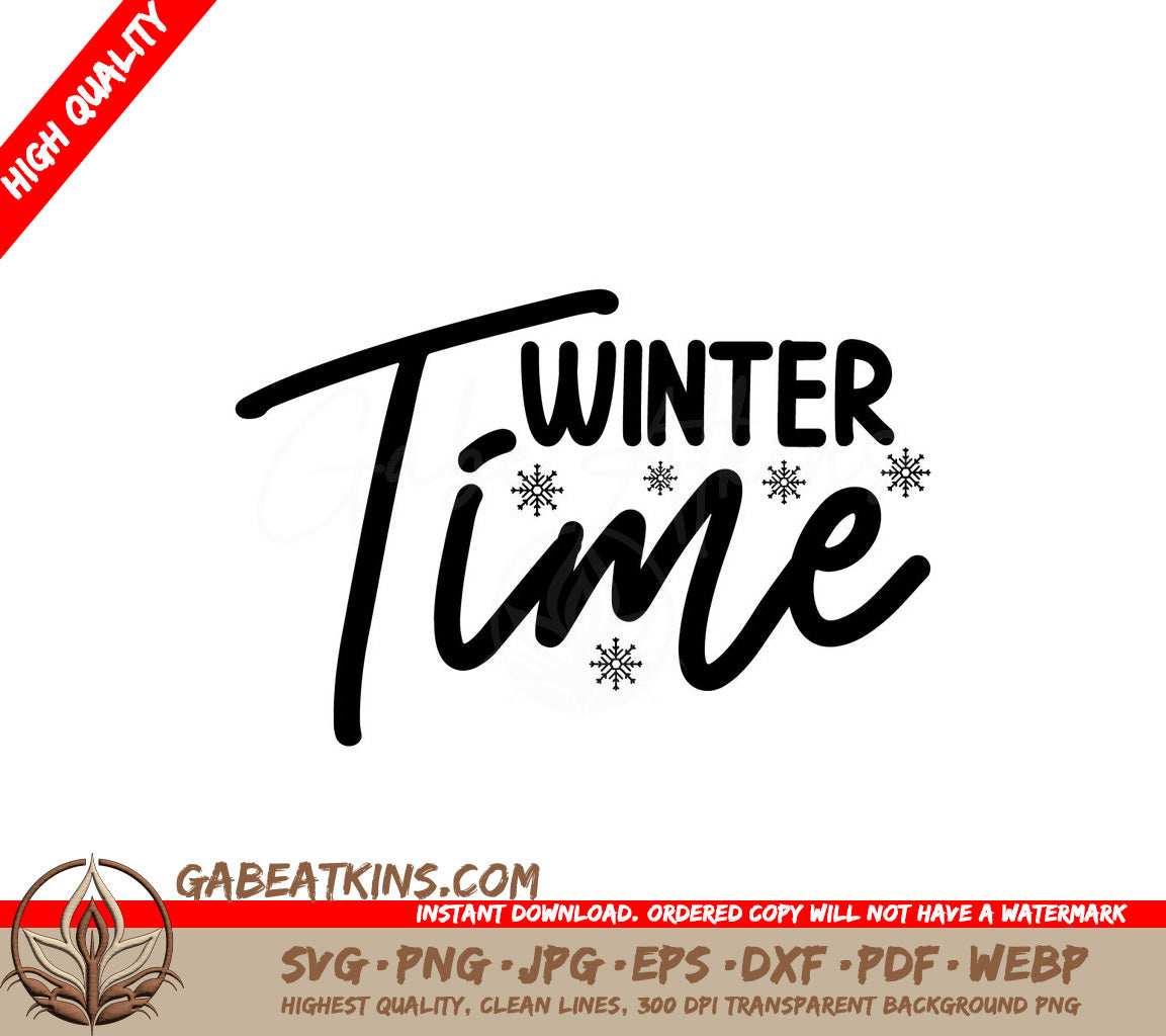 Winter Time  SVG SVG