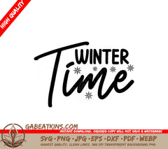 Winter Time  SVG SVG