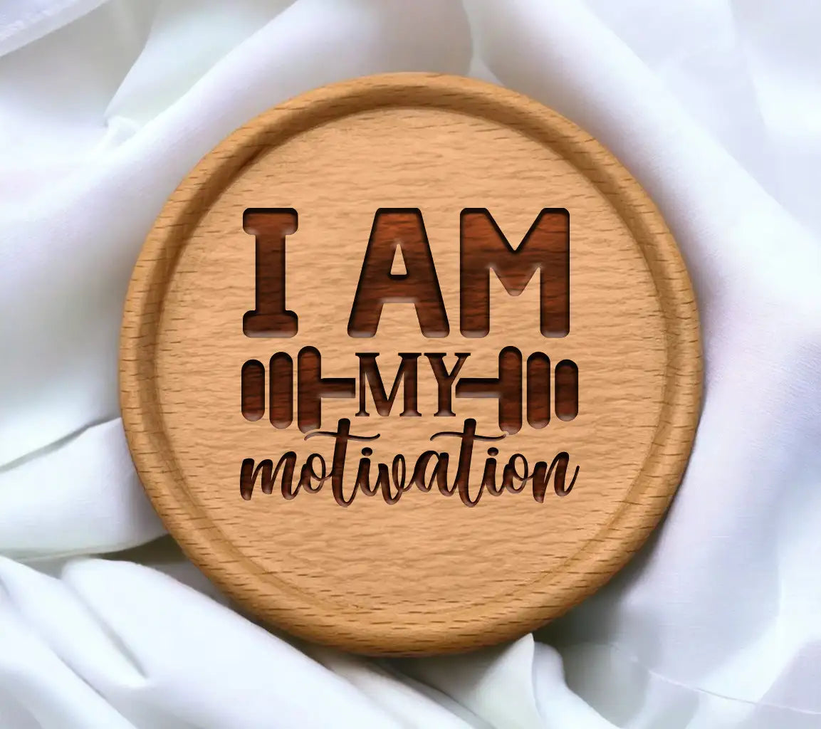 I Am My Motivation SVG Poster SVG