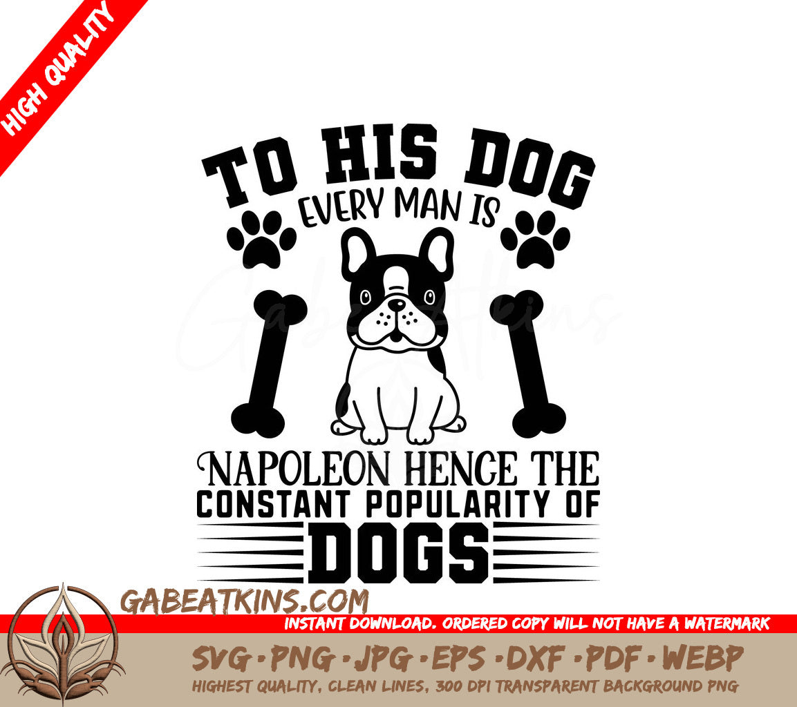 Dog SVG  Napoleon & More SVG