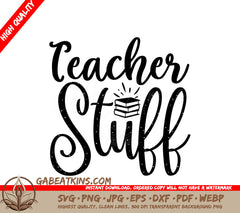 Teacher Stuff SVG  SVG