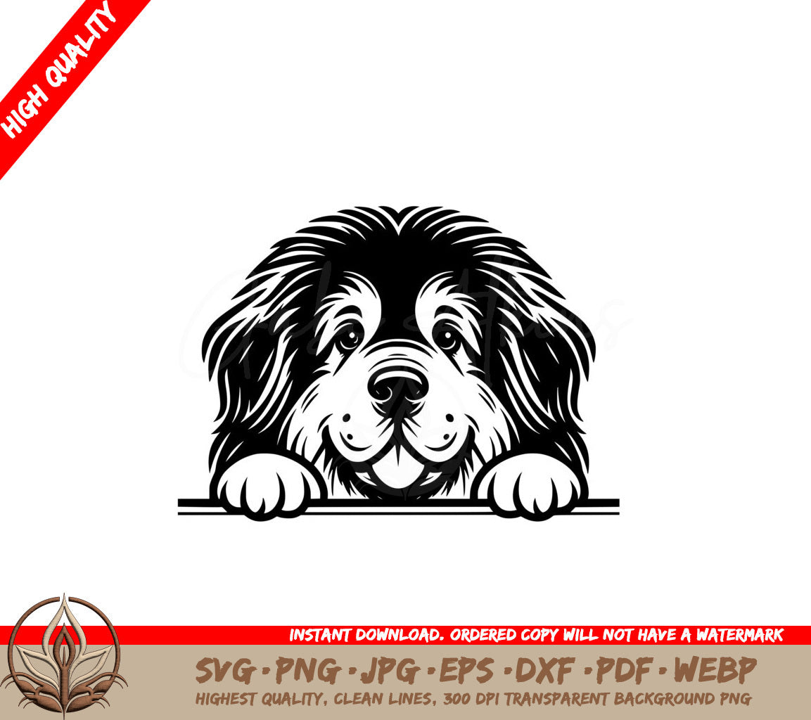 Tibetan Mastiff Charmer SVG 
