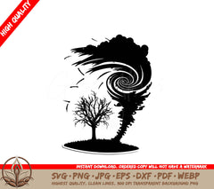 Tornado Digital Design in SVG PNG JPG AI PDF DXF EPS WebP Formats 
