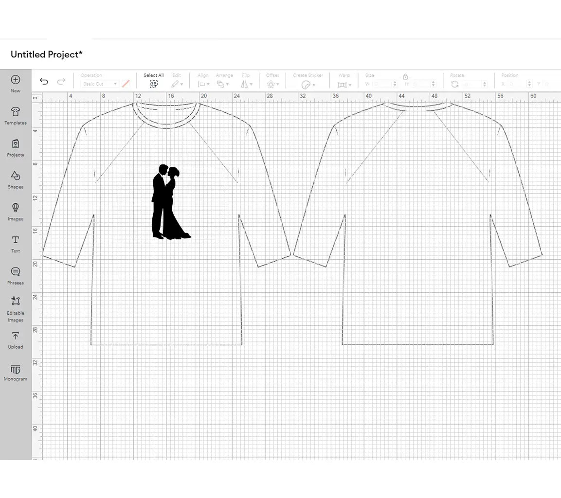 A Silhouette Of A Bride And Groom Kissing SVG - Tying the Knot SVG