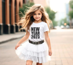 New Year 2023 Typography SVG Design -  T-Shirt Graphic SVG