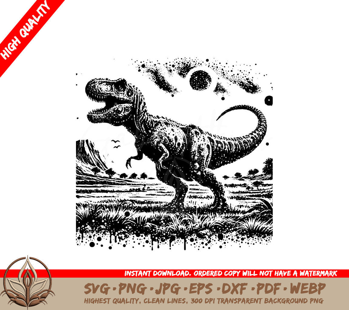 Tyrant Rex SVG Cut File Download 
