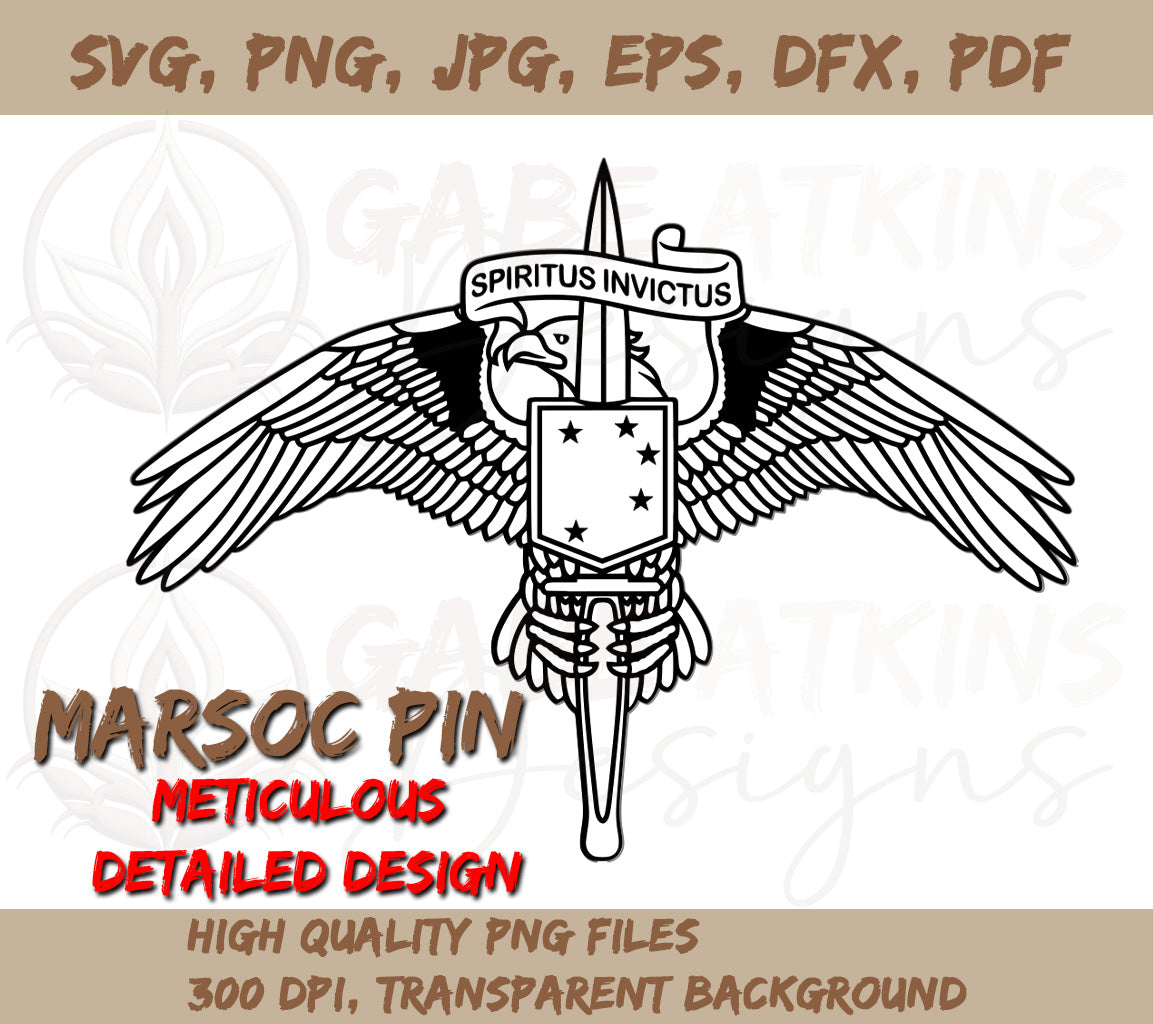 USMC MARSOC Pin SVG, PNG, EPS, DFX, JPG, PDF, WEBP | USMC MARSOC Pin f | USMC MARSOC Pin SVG, PNG, EPS, DFX, JPG, PDF, WEBP