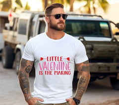 Little Valentine Is The Making SVG - Valentines Day T-Shirt Design SVG