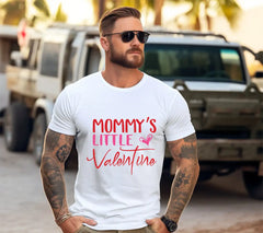 Mommys Little Valentine SVG - Heart Design for Valentines Day T-shirts SVG