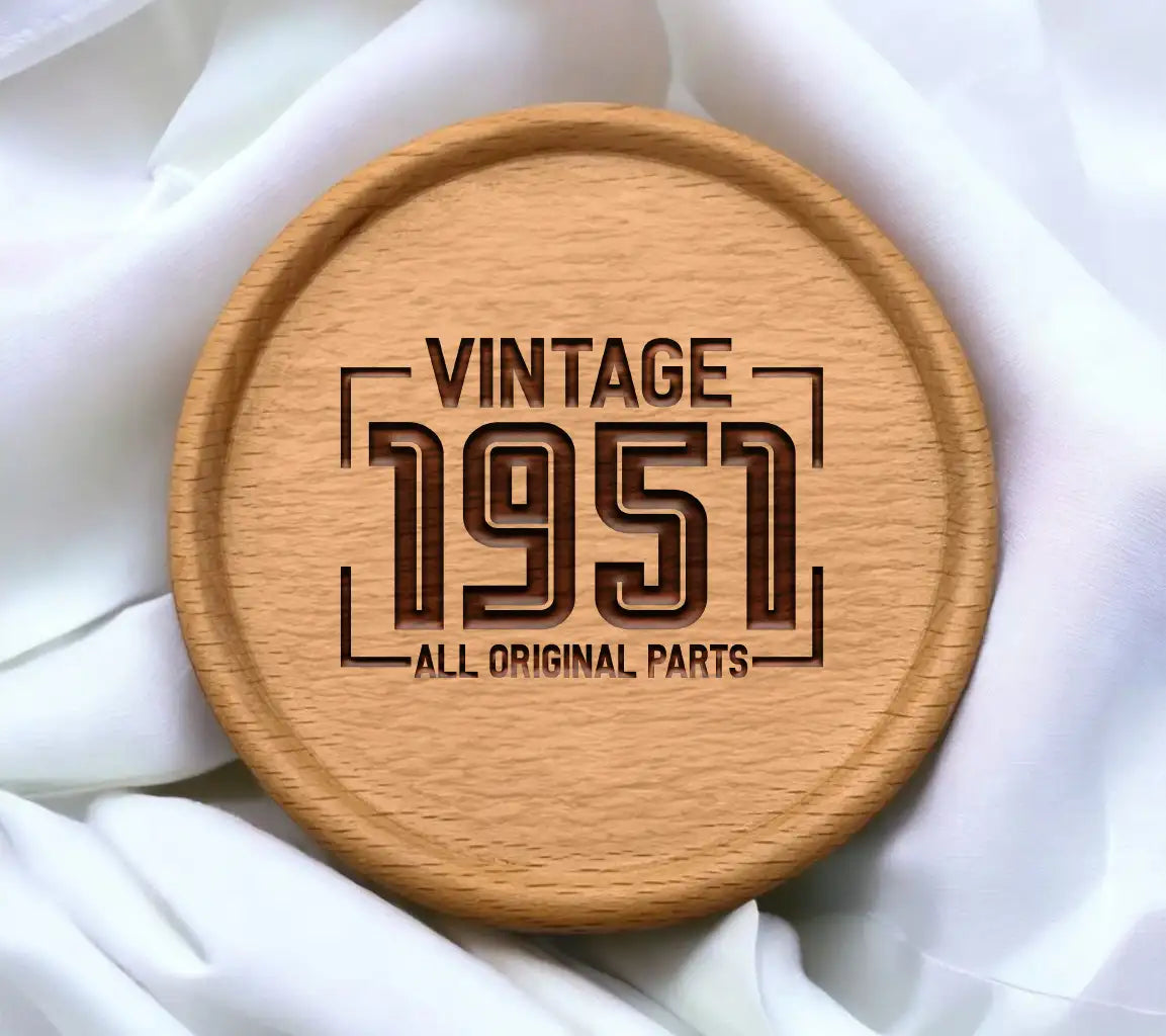 Vintage 1951 All Original Parts SVG Sign SVG