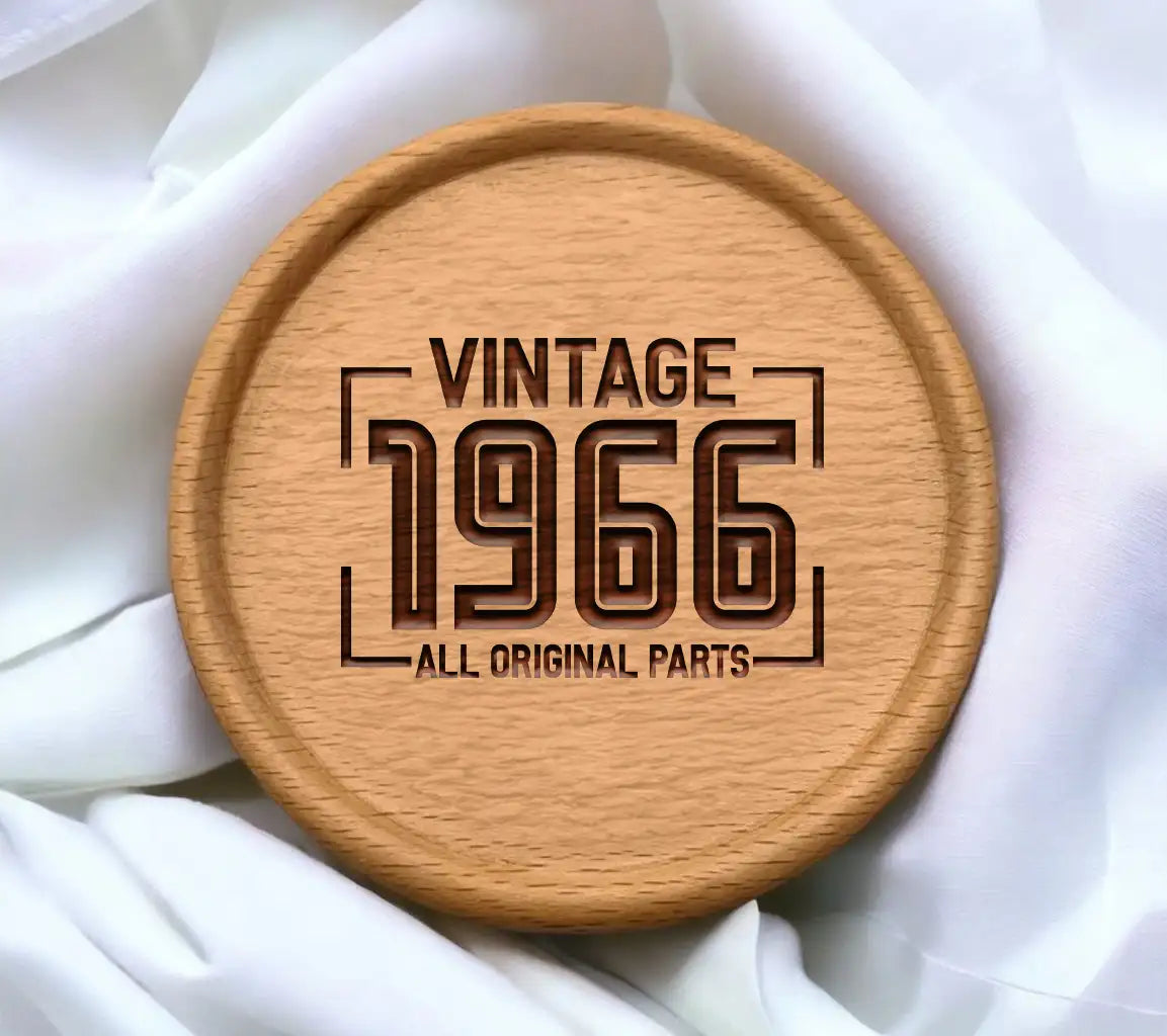 Vintage 1966 All Original Parts SVG Design SVG