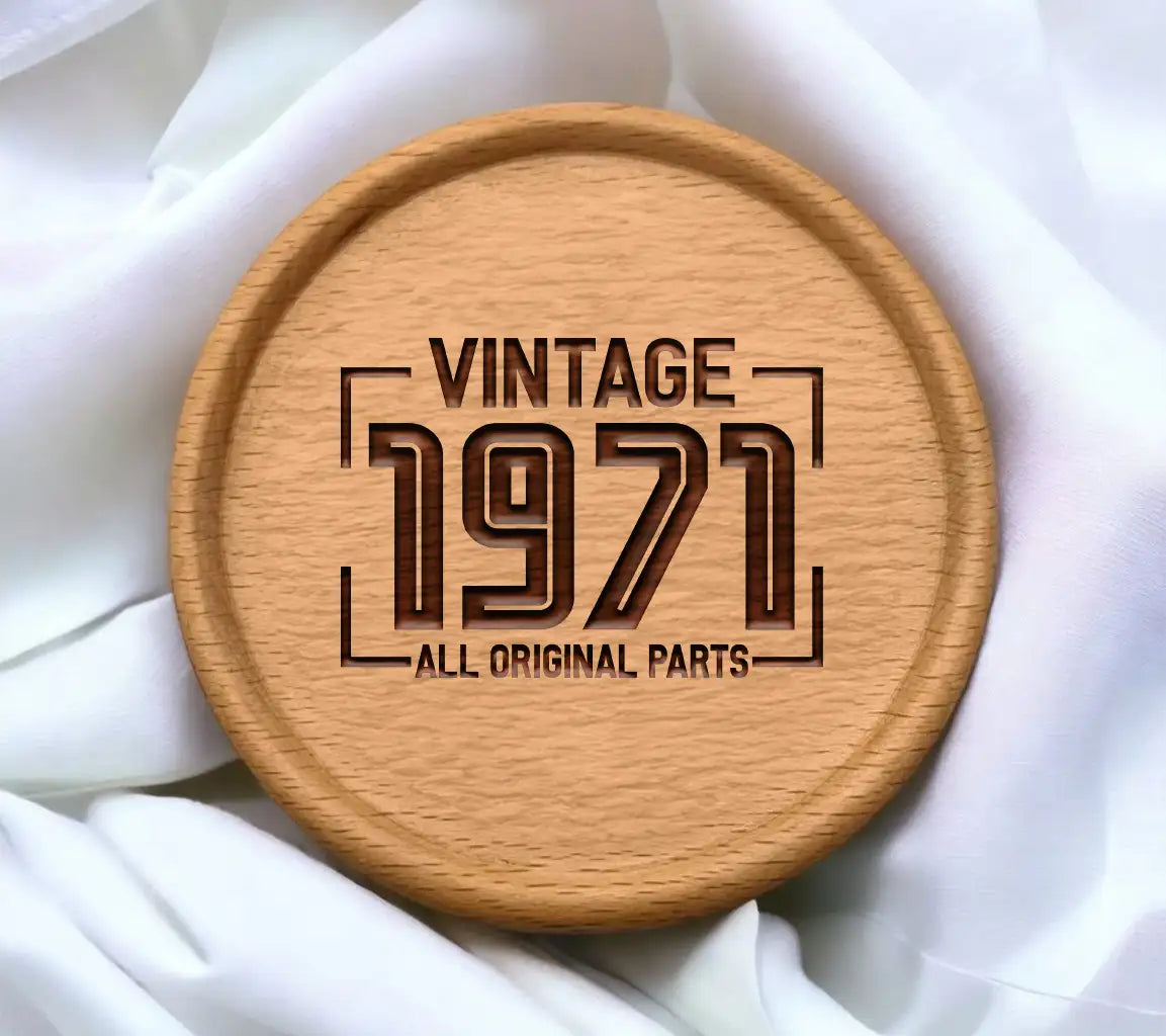 Vintage 1971 All Original Parts SVG Design SVG