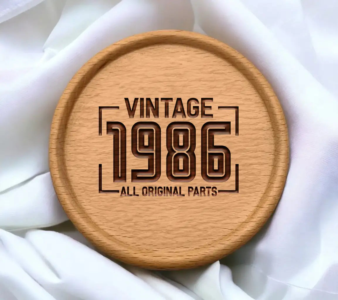 Vintage 1986 All Original Parts SVG Cut File SVG