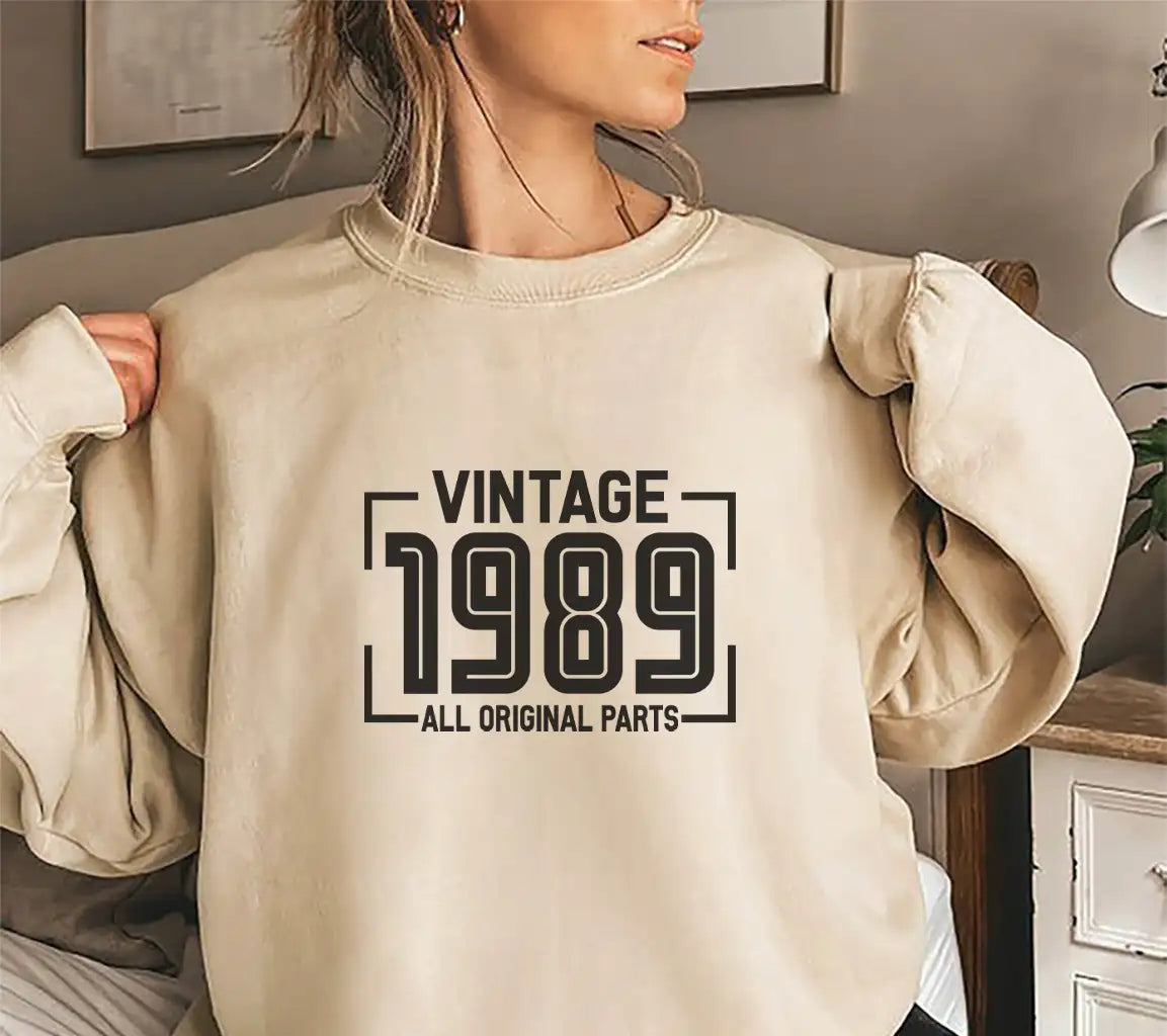 Vintage 1989 All Original Parts SVG Design SVG