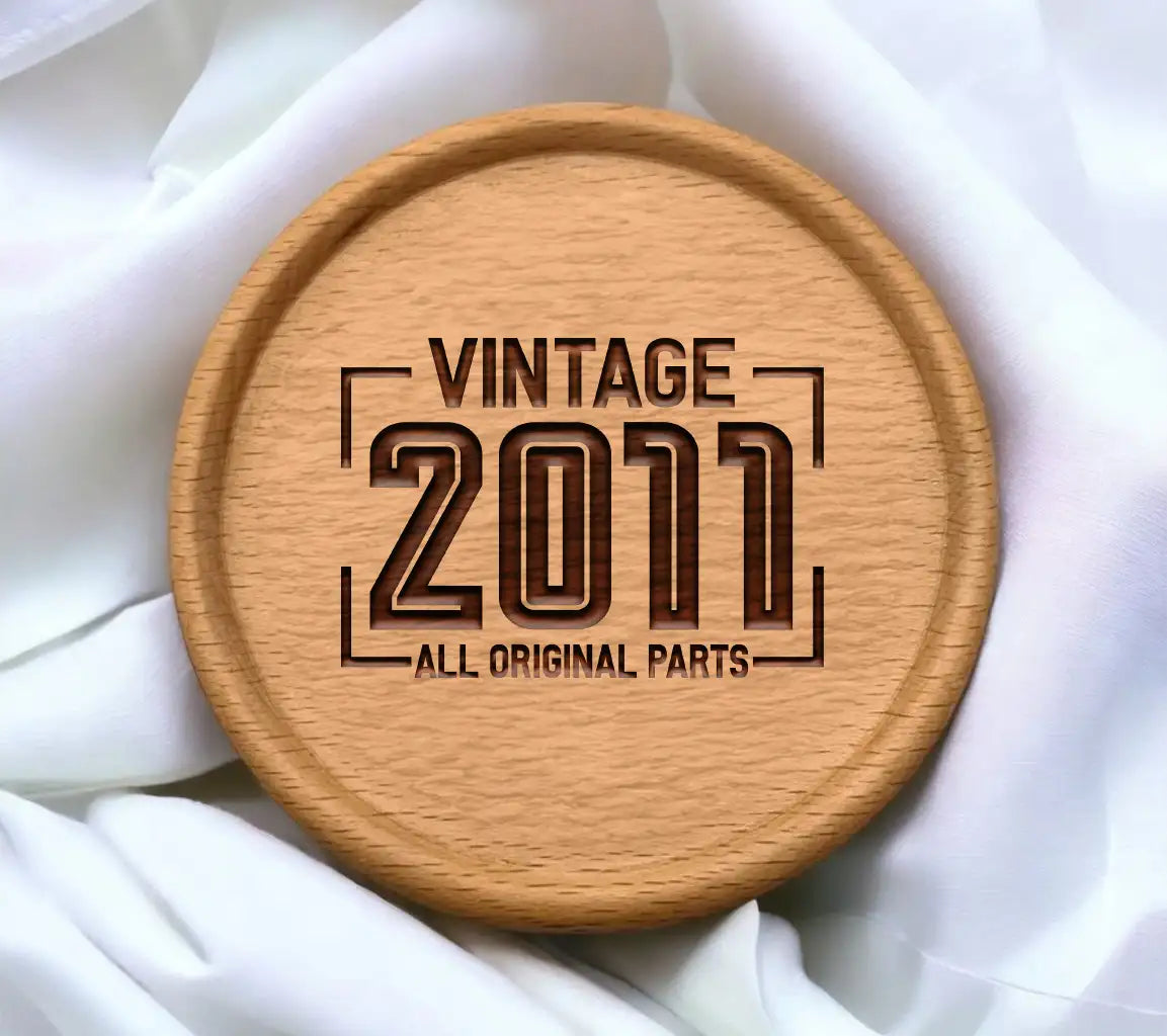 Vintage 2011 All Original Parts SVG Design SVG