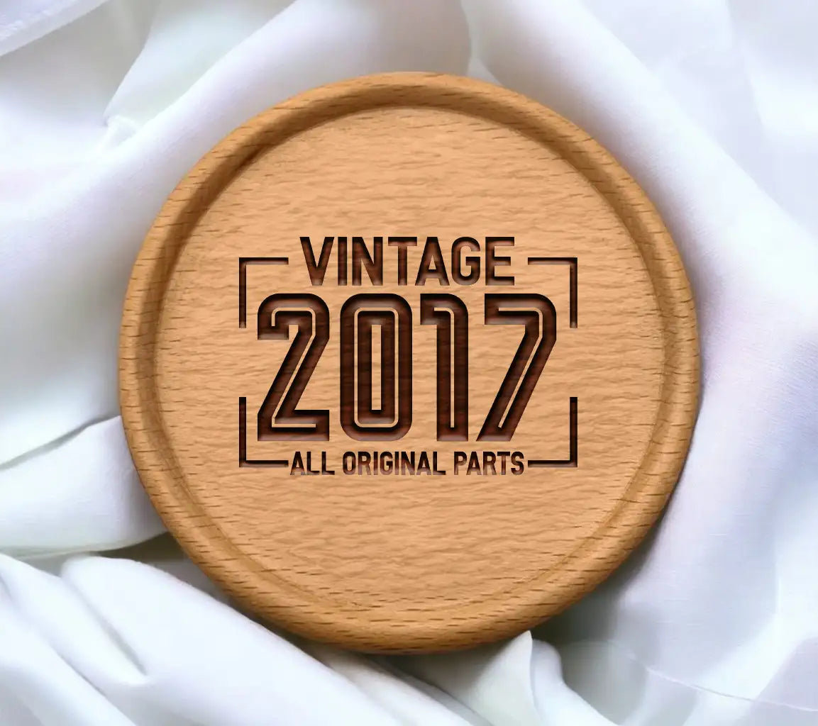 Vintage 2017 All Original Parts SVG Design SVG