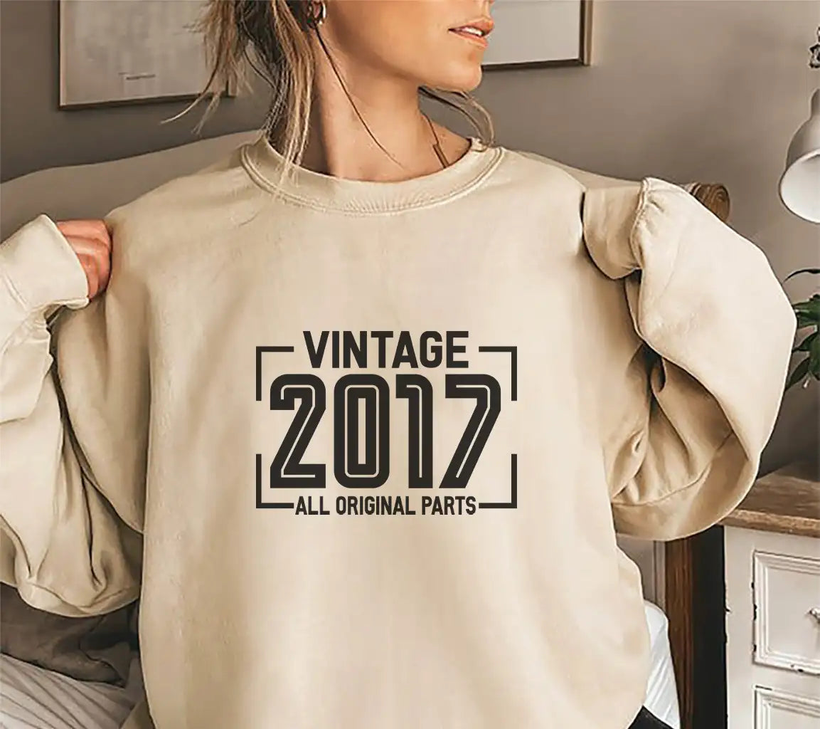 Vintage 2017 All Original Parts SVG Design SVG