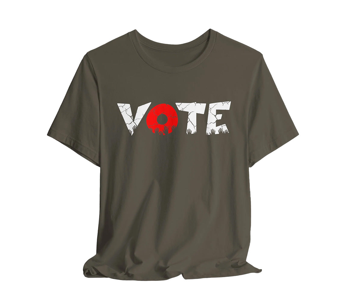 Vote T-Shirt - Make Your Voice Heard | Encourage People to Vote by Wea | -Shirt - Make