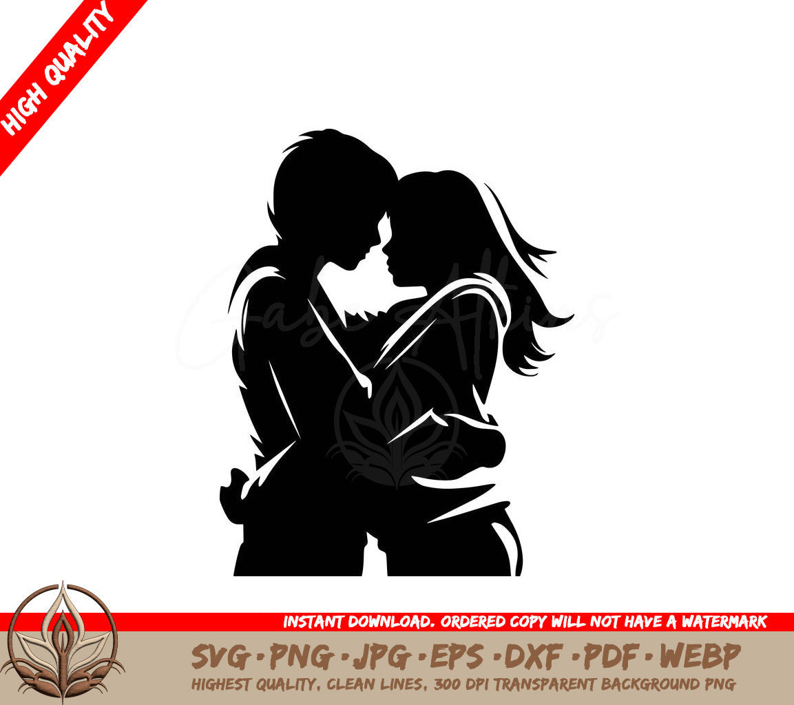 Warm Embrace Digital Design File (SVG, PNG, JPG, AI, PDF, DXF, EPS, WebP) 
