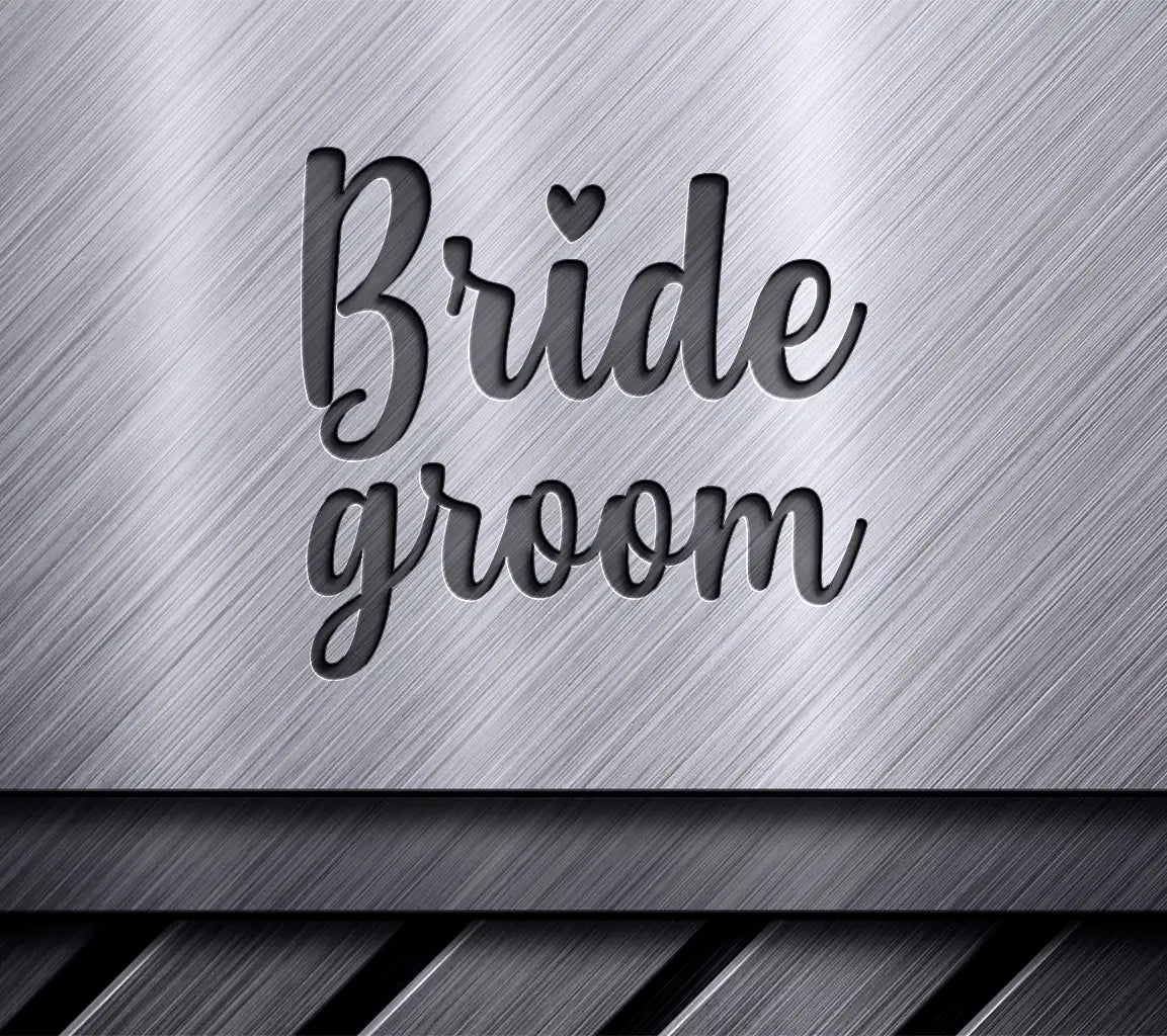 Bride & Groom Wedding SVG -  Design SVG