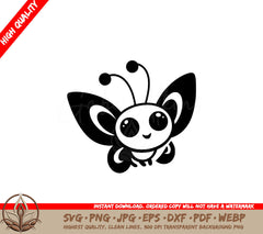 Whimsical Winged Wonder SVG PNG JPG AI PDF DXF EPS  WebP Digital Cut File 
