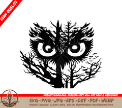 Whispers in the Woods Digital Design File (SVG, PNG, JPG, AI, PDF, DXF, EPS, WebP) 
