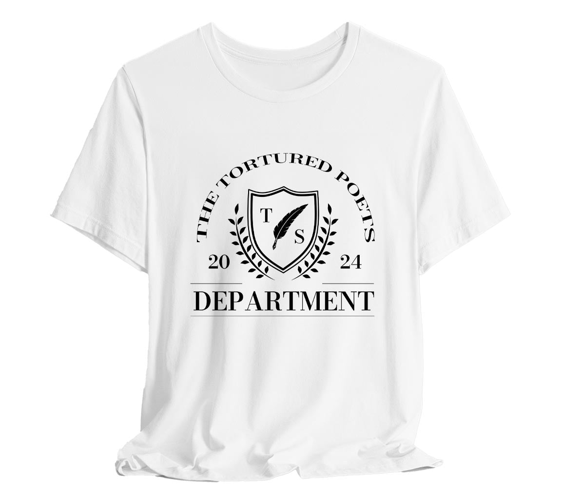 The Tortured Poets Department - EST. 2024 T-Shirt | TTPD Est. 2024 Tee | Taylor Swift Inspired T-Shirt Commemorating The Release of Her Newest Album The Tortured Poets Department, Taylor Swift T-Shirt, The Tortured Poets Department Merch, TTPD Shirt, Swiftie Merch, New Album Merch, Taylor Swift Fan Gift, New Era Shirt, Album Release Tee, Bella Canvas 3001 t-shirt