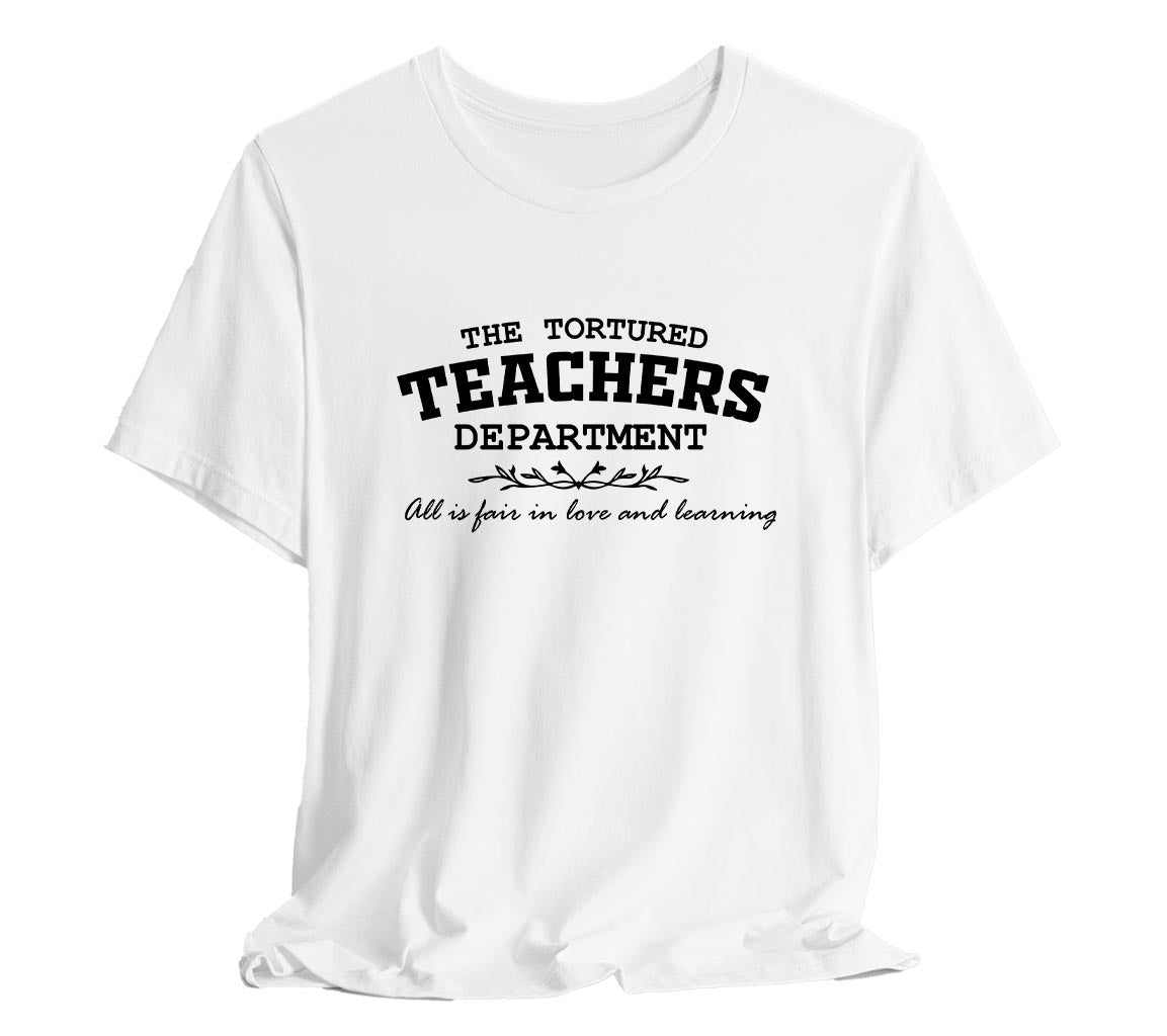 The Tortured Teachers Department T-Shirt | TTPD T-Shirt Made For Teach | Taylor Swift Inspired