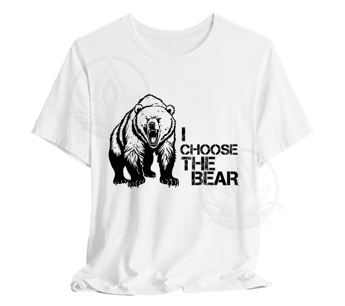 I Choose The Bear T-Shirt Feminist Support Shirt | The New Feminist St | -Shirt Feminist Support Shirt