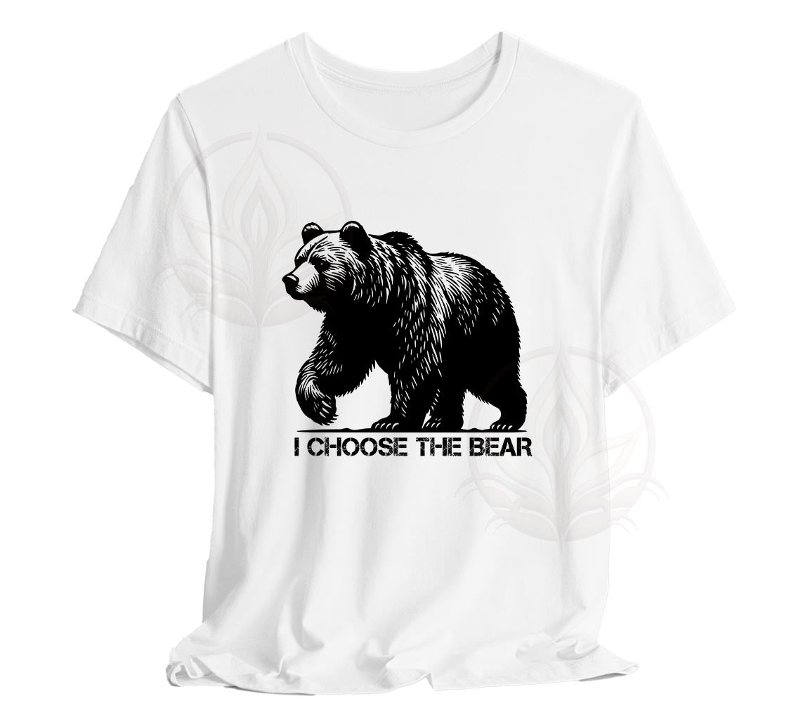 I Choose The Bear T-Shirt Feminist Support Shirt | The Feminist Statem | -Shirt Feminist Support Shirt