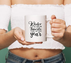 Winter Is My Favorite Time of Year SVG Design SVG