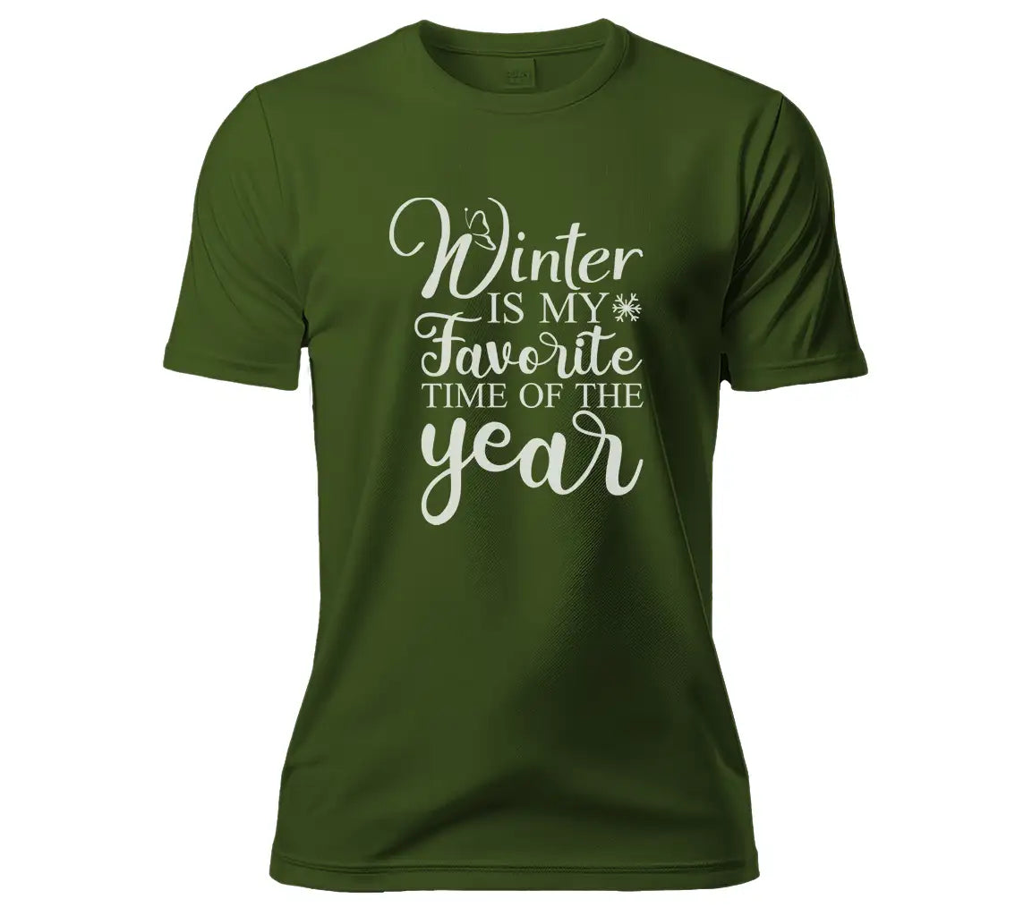 Winter Is My Favorite Time of Year SVG Design SVG