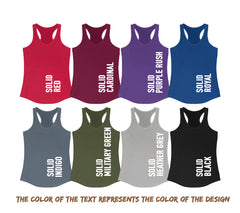 I Choose The Bear Gym Tank Top For Women | Subtle Statement of Support Colors Available