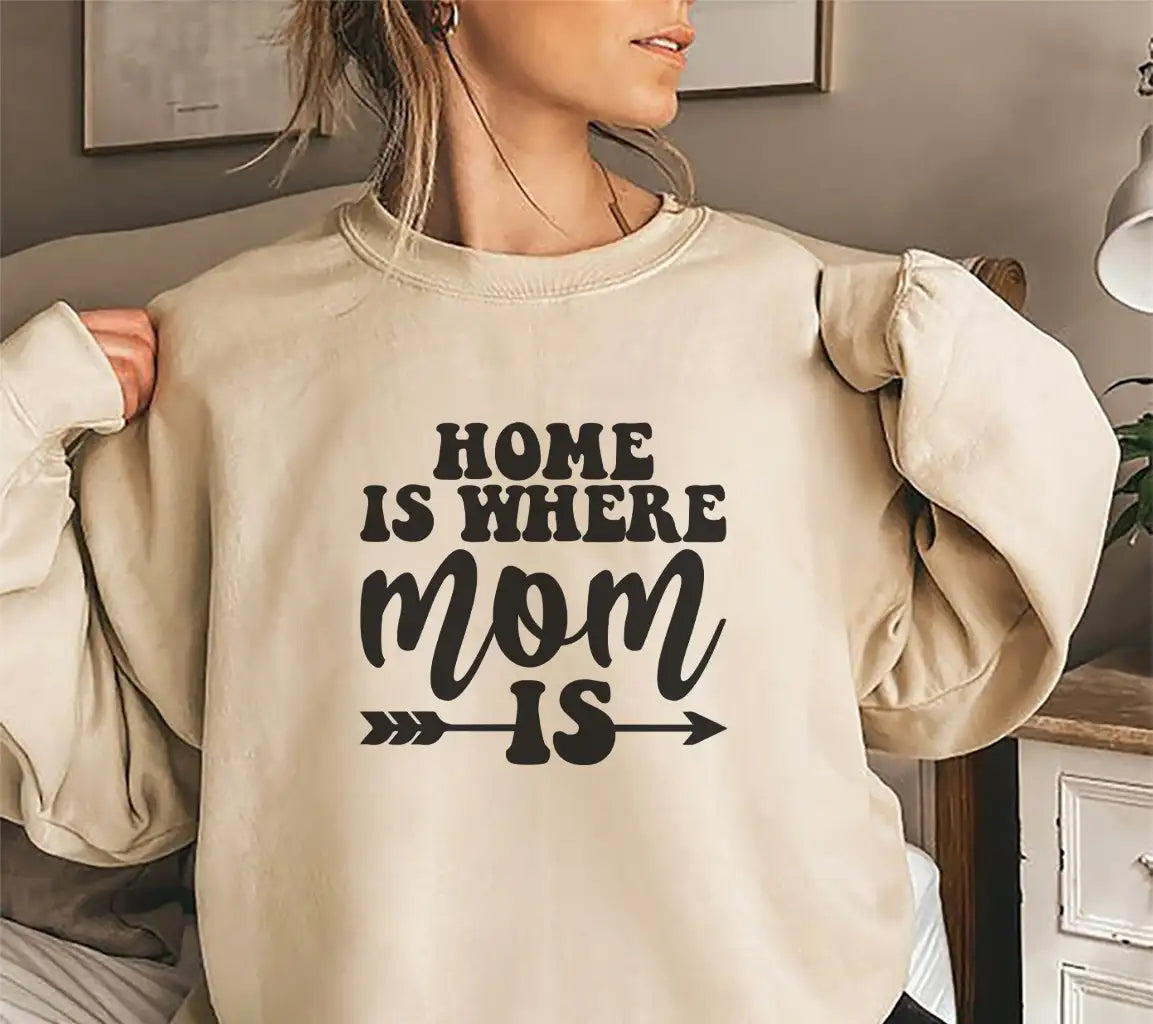 Home is Where Mom Is SVG -  Arrow Design for Womens Day SVG