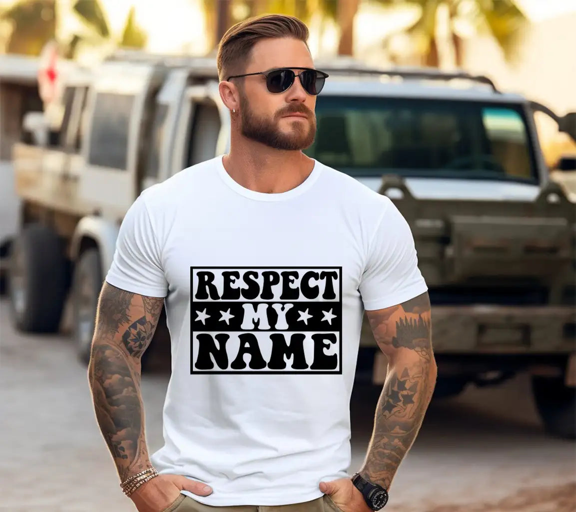 Respect My Name SVG -  Womens Day Design SVG