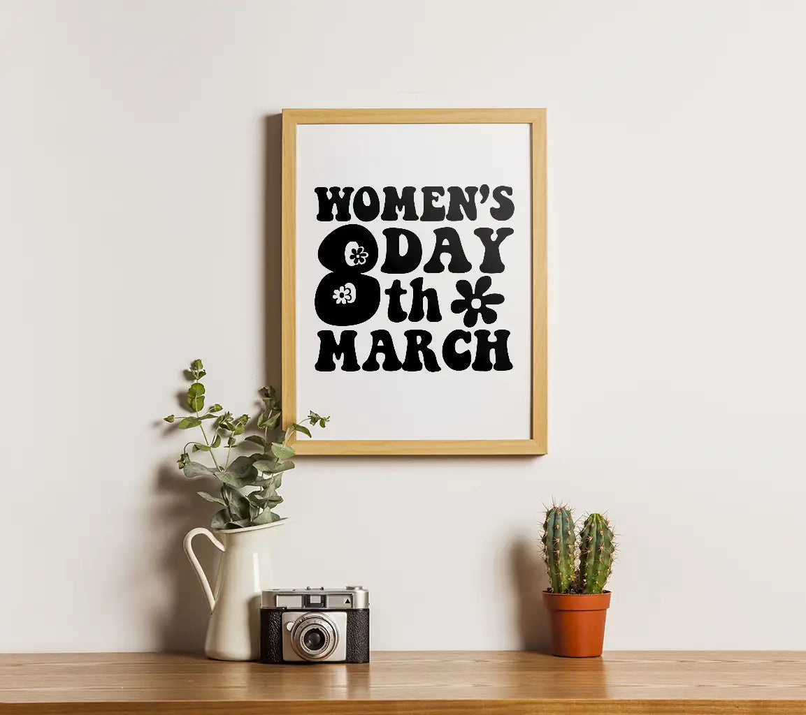 Womens Day 8th March SVG -  Sign Design SVG