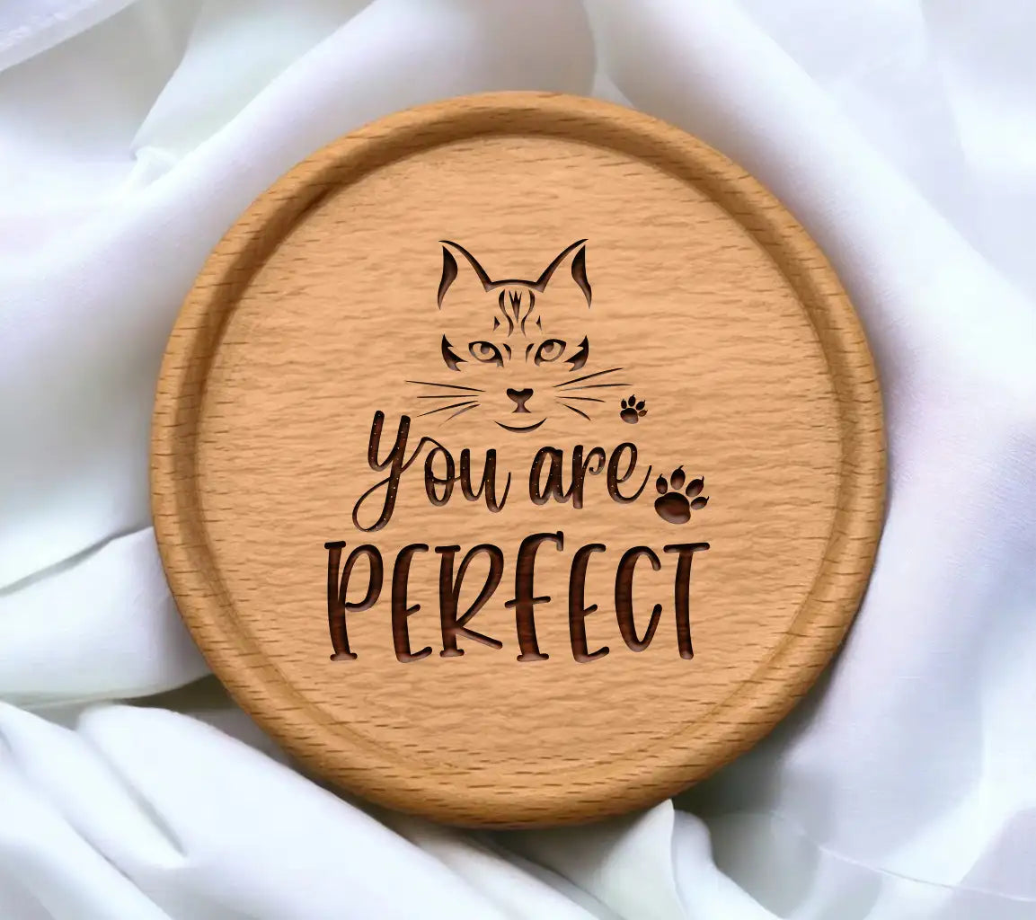 You Are Perfect Cat Face SVG Design SVG