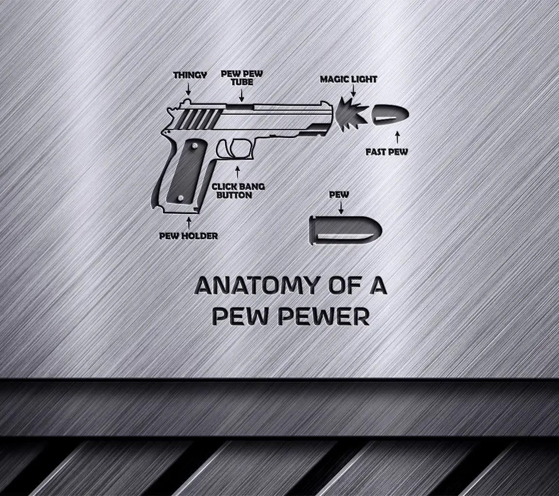  Pew Pew Anatomy SVG SVG